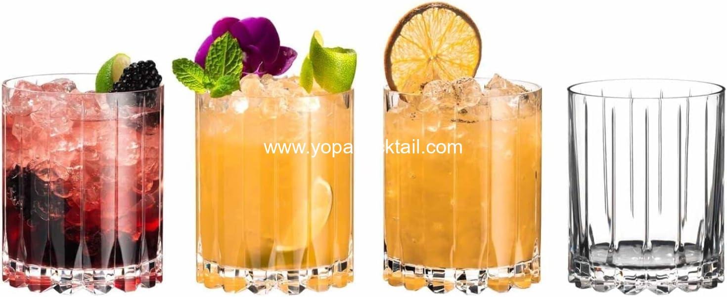 Wholesale Double Rocks Glass Set of 4 - Perfect for Cocktails and Whiskey, Customizable Options Available - Supplier Wholesale Double Rocks Glass Set of 4 - Perfect for Cocktails and Whiskey, Customizable Options Available - Supplier