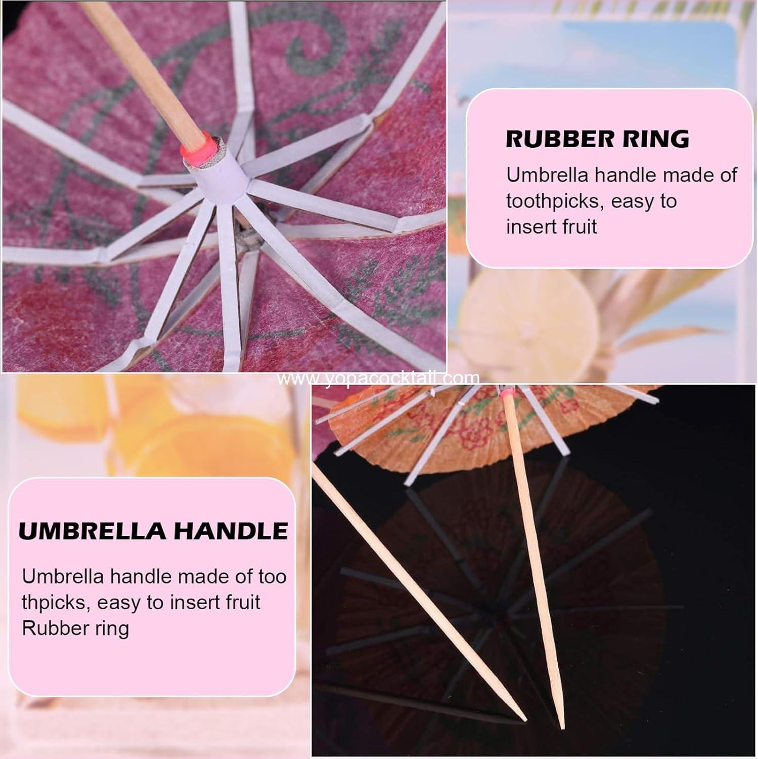 Wholesale 100 Pcs Coconut Palm Cocktail Umbrellas Drink Stirrers for Hawaiian Party Decorations, Fruit Plate, and Birthday Party – 3 Styles, Supplier Wholesale 100 Pcs Coconut Palm Cocktail Umbrellas Drink Stirrers for Hawaiian Party Decorations, Fruit Plate, and Birthday Party – 3 Styles, Supplier