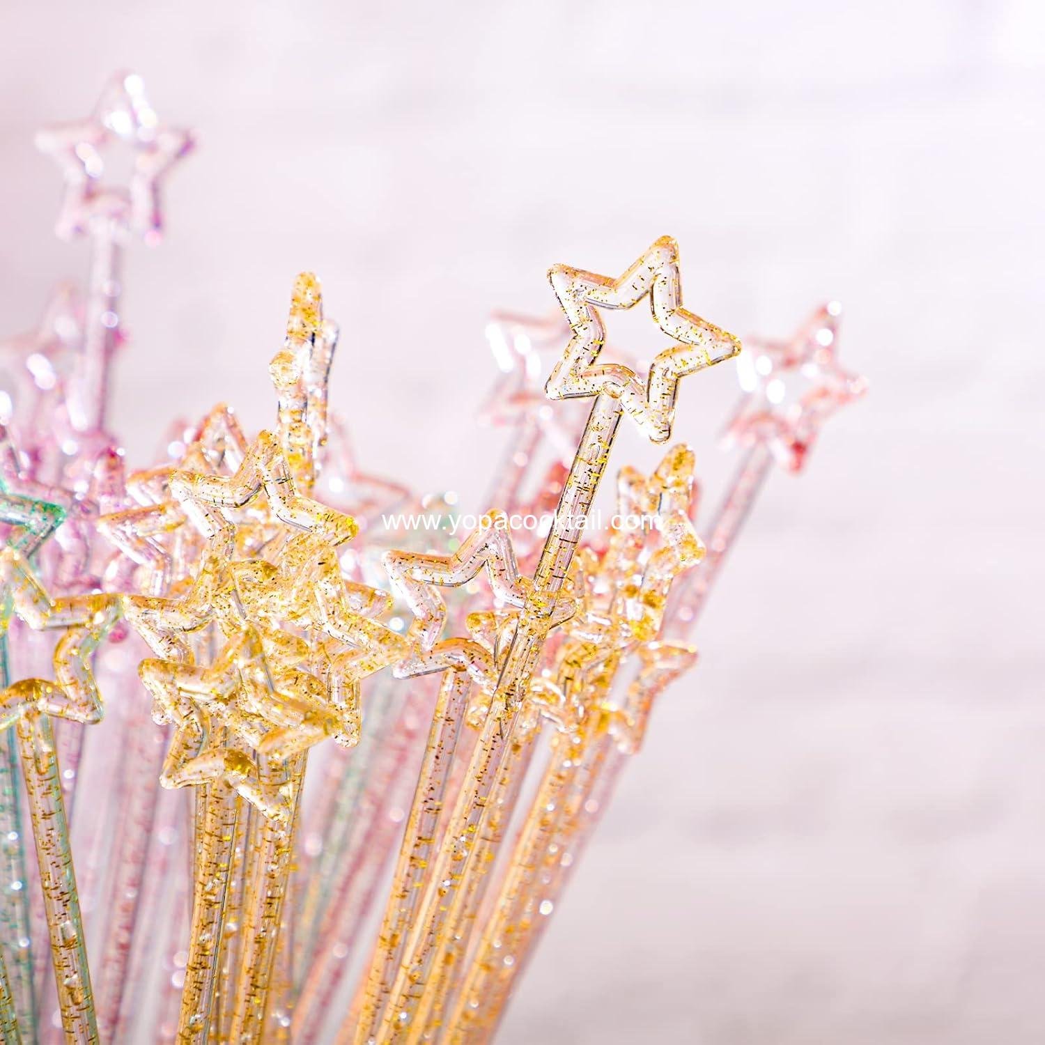 Wholesale 100 Pieces 9.1 Inch Christmas Swizzle Sticks Cocktail Stirrers Plastic Star Top Crystal for Christmas Party (Glittery Mixed Color) Supplier Wholesale 100 Pieces 9.1 Inch Christmas Swizzle Sticks Cocktail Stirrers Plastic Star Top Crystal for Christmas Party (Glittery Mixed Color) Supplier