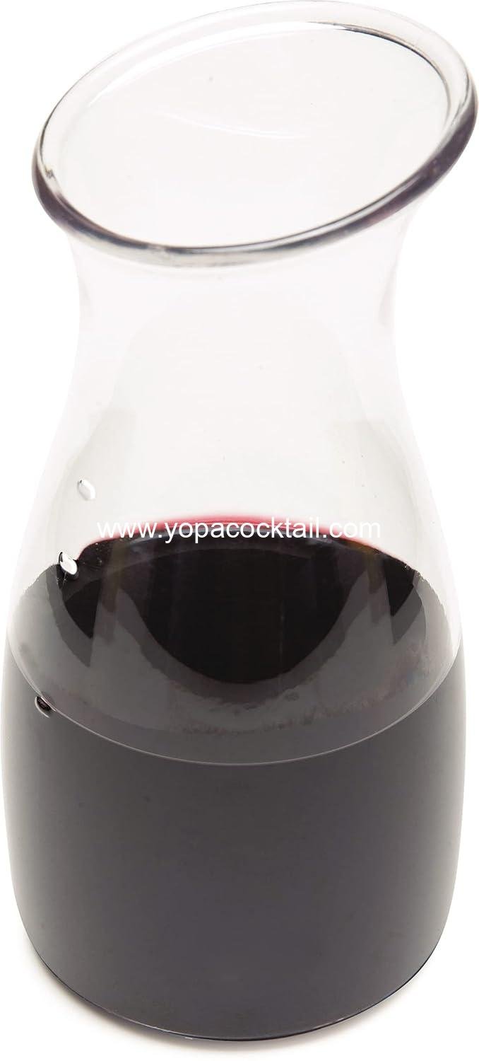 Wholesale 0.50 L Cascata Carafe Juice Jar Beverage Decanter Plastic Clear Supplier