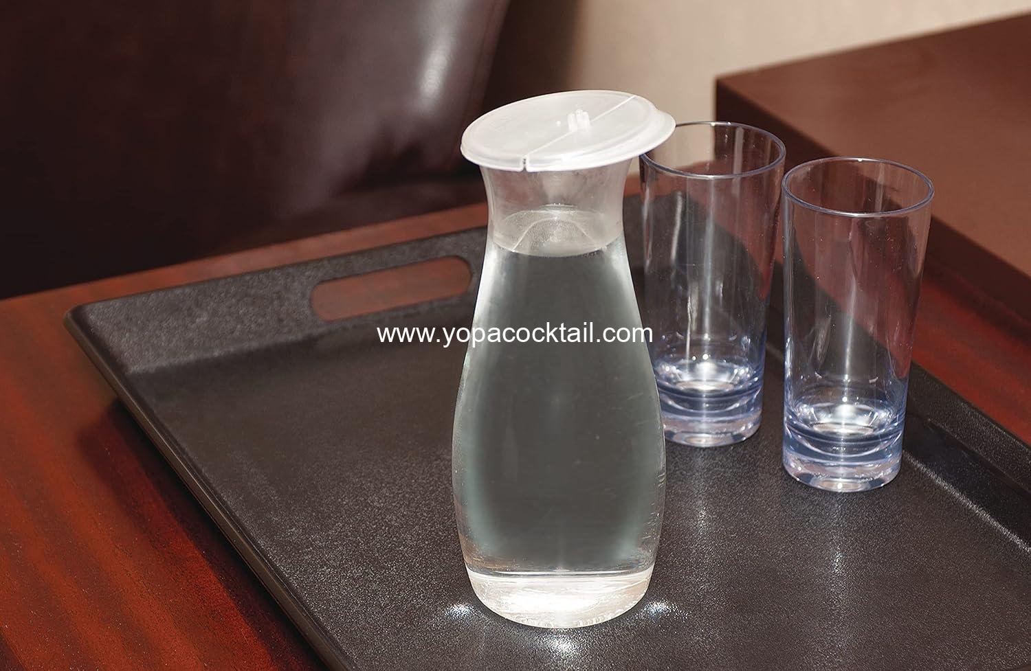 Wholesale 0.50 L Cascata Carafe Juice Jar Beverage Decanter Plastic Clear Supplier
