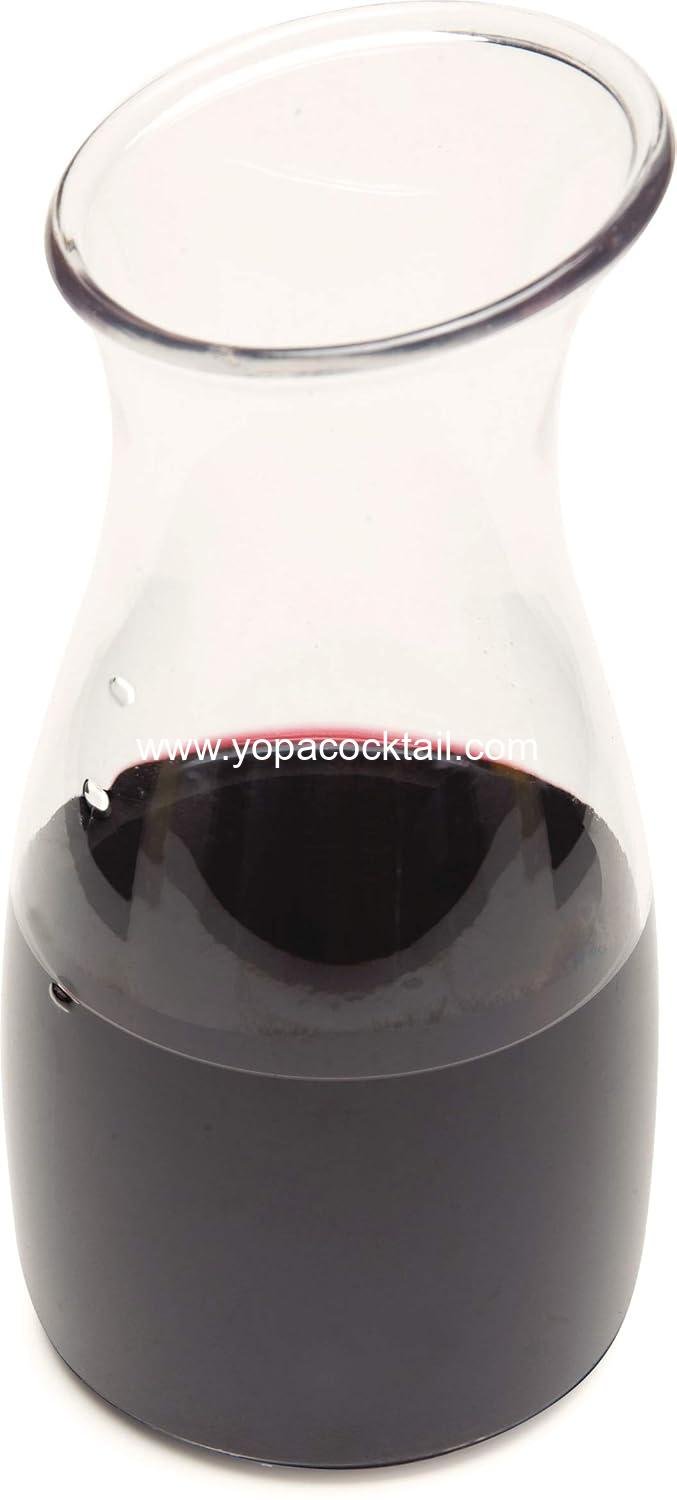 Wholesale 0.50 L Cascata Carafe Juice Jar Beverage Decanter Plastic Clear Supplier