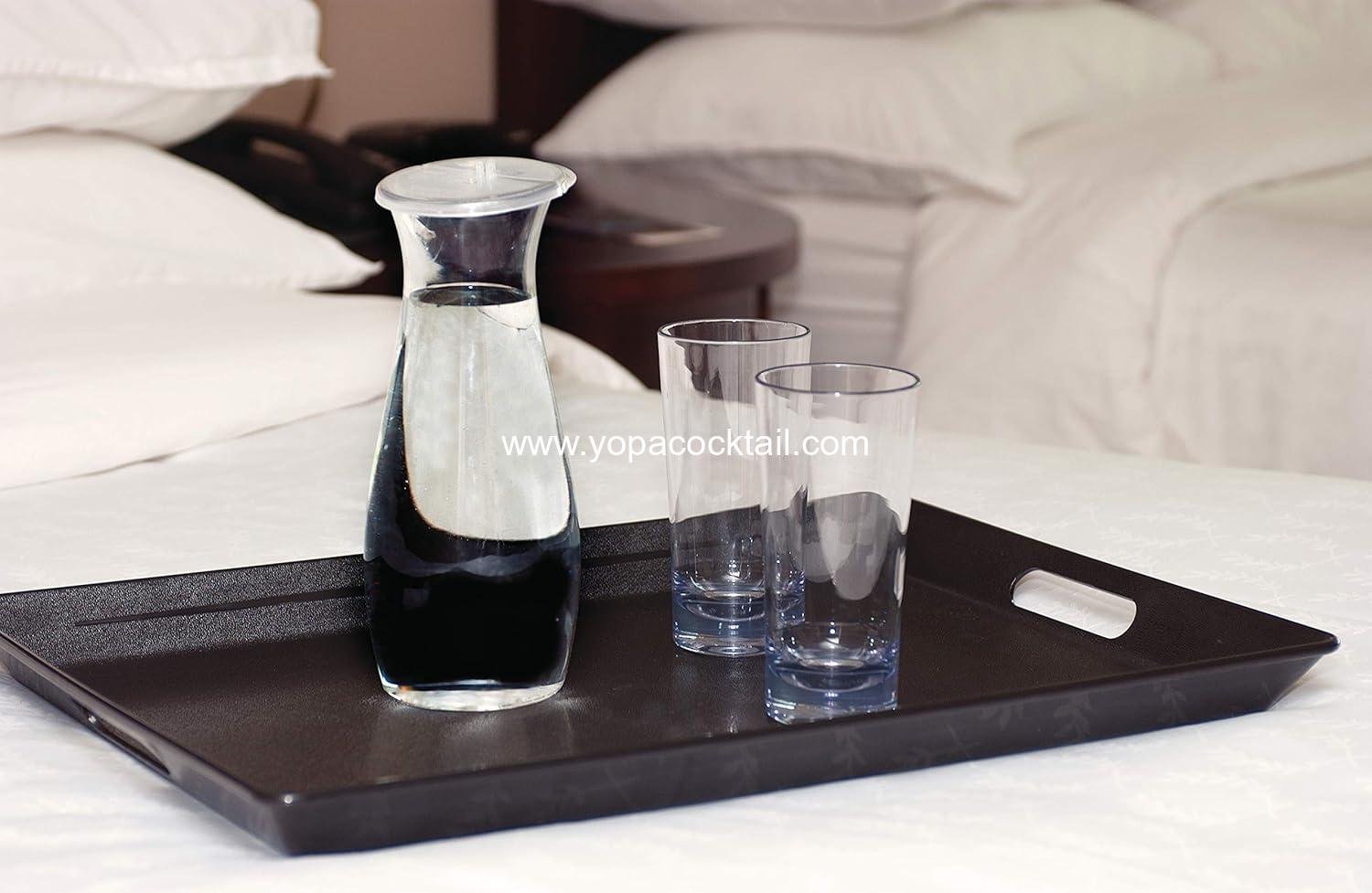 Wholesale 0.50 L Cascata Carafe Juice Jar Beverage Decanter Plastic Clear Supplier