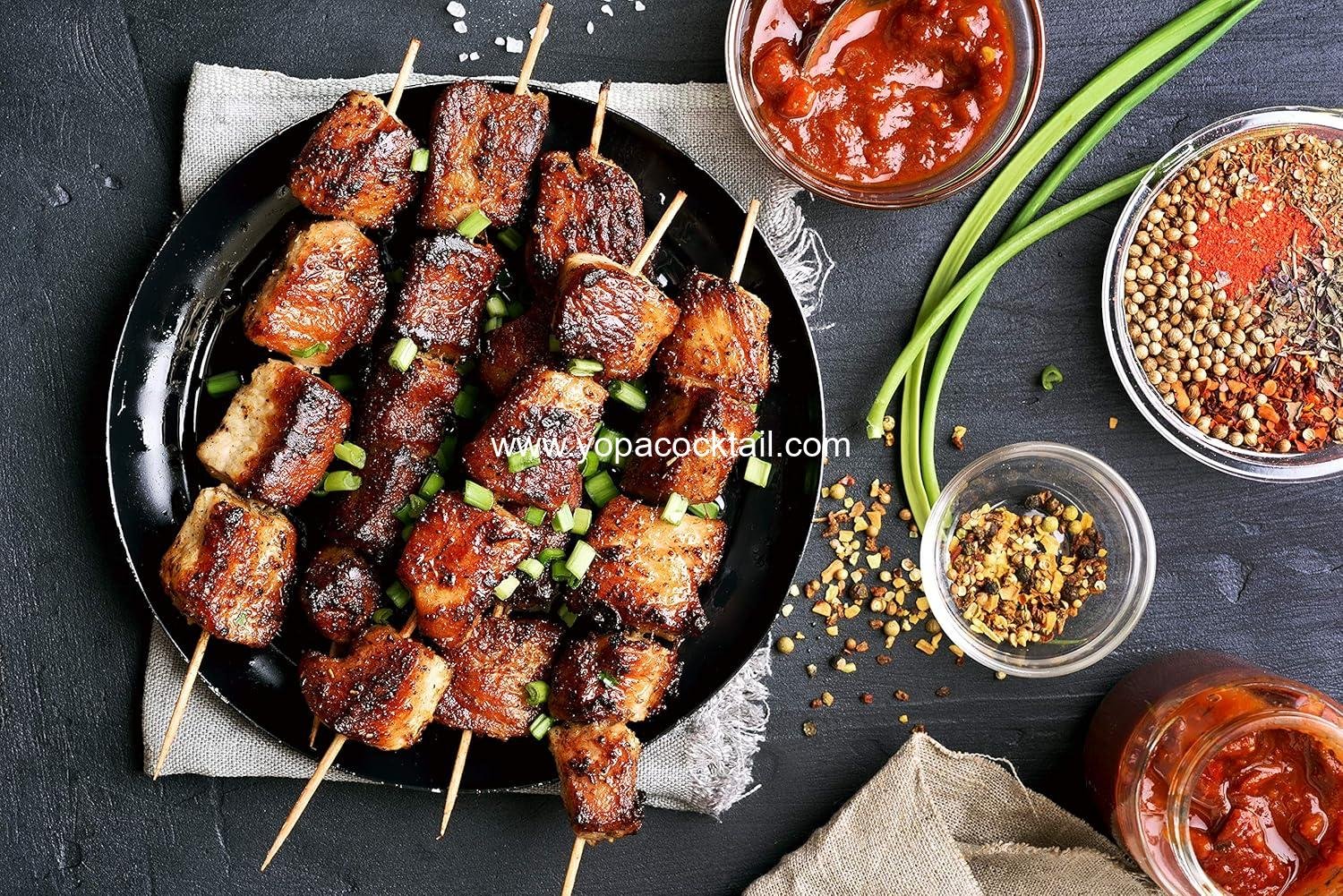 Wholesale 4-inch Bamboo Skewers - Set of 200 - Supplier Wholesale 4-inch Bamboo Skewers - Set of 200 - Supplier