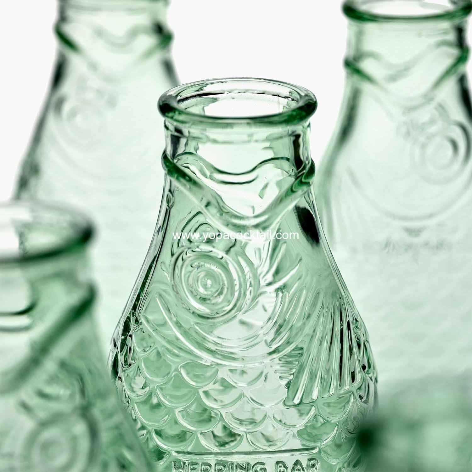 Wholesale Glass Water Pitcher | Fish & Fish Glassware | 28.74 fl oz Wine Carafe Decanter | Clear Green Beverage Dispenser for Hot & Cold Drinks | Versatile Vase - Supplier Wholesale Glass Water Pitcher | Fish & Fish Glassware | 28.74 fl oz Wine Carafe Decanter | Clear Green Beverage Dispenser for Hot & Cold Drinks | Versatile Vase - Supplier