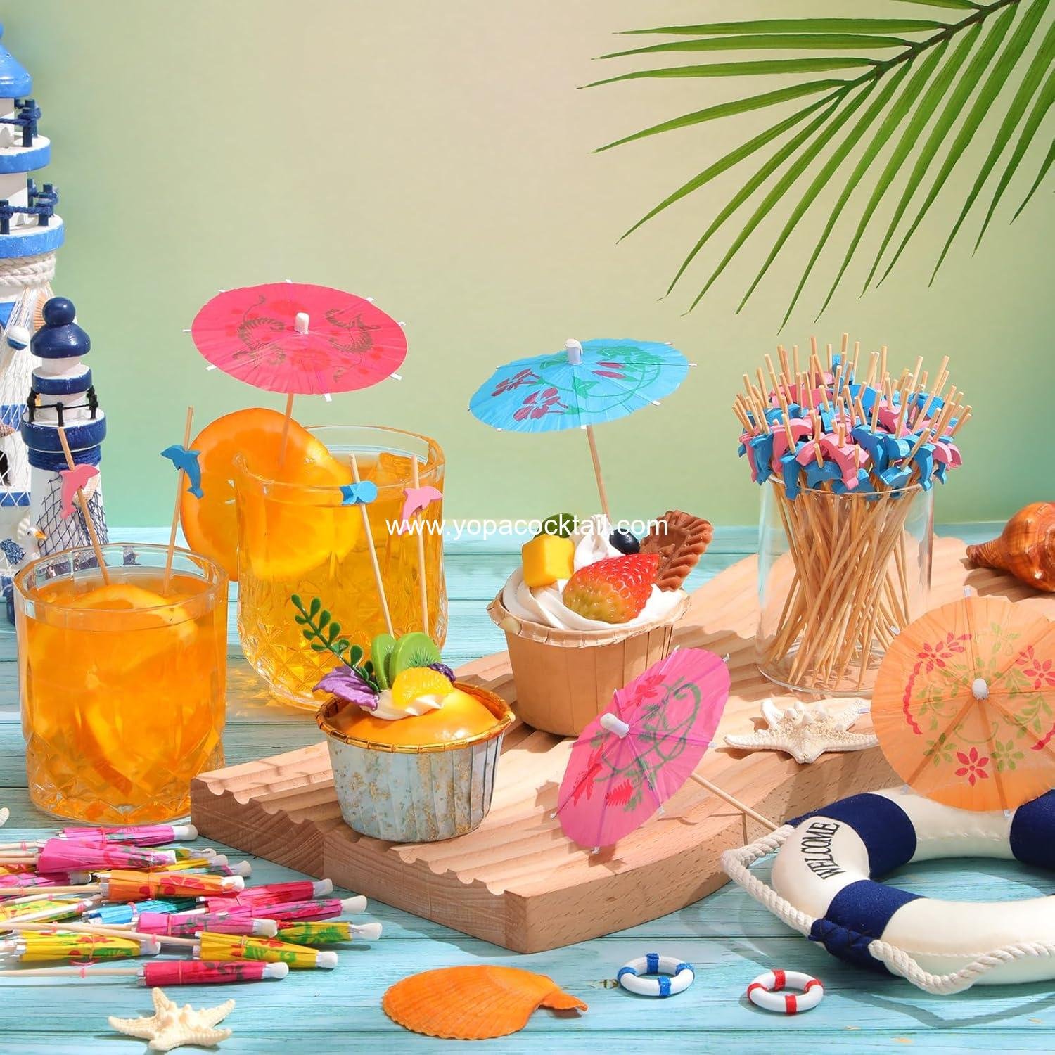 Wholesale 300 Pieces Drink Umbrella Cocktail Picks Toothpicks, 200 Pcs 4.7 Inch Fish Dolphin Picks for Under the Sea Party, 100 Pcs Drink Cocktail Umbrellas for Ocean Sea Themed Decoration Supplier Wholesale 300 Pieces Drink Umbrella Cocktail Picks Toothpicks, 200 Pcs 4.7 Inch Fish Dolphin Picks for Under the Sea Party, 100 Pcs Drink Cocktail Umbrellas for Ocean Sea Themed Decoration Supplier