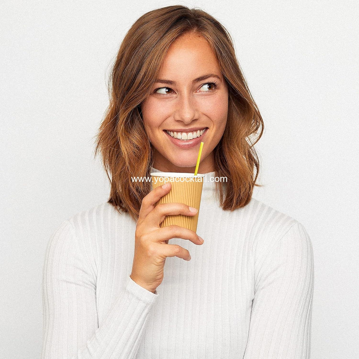 Wholesale 300 Neon Mini Bar Cocktail Straws - 5-inch Short Plastic Coffee Drink Stirrers, Supplier