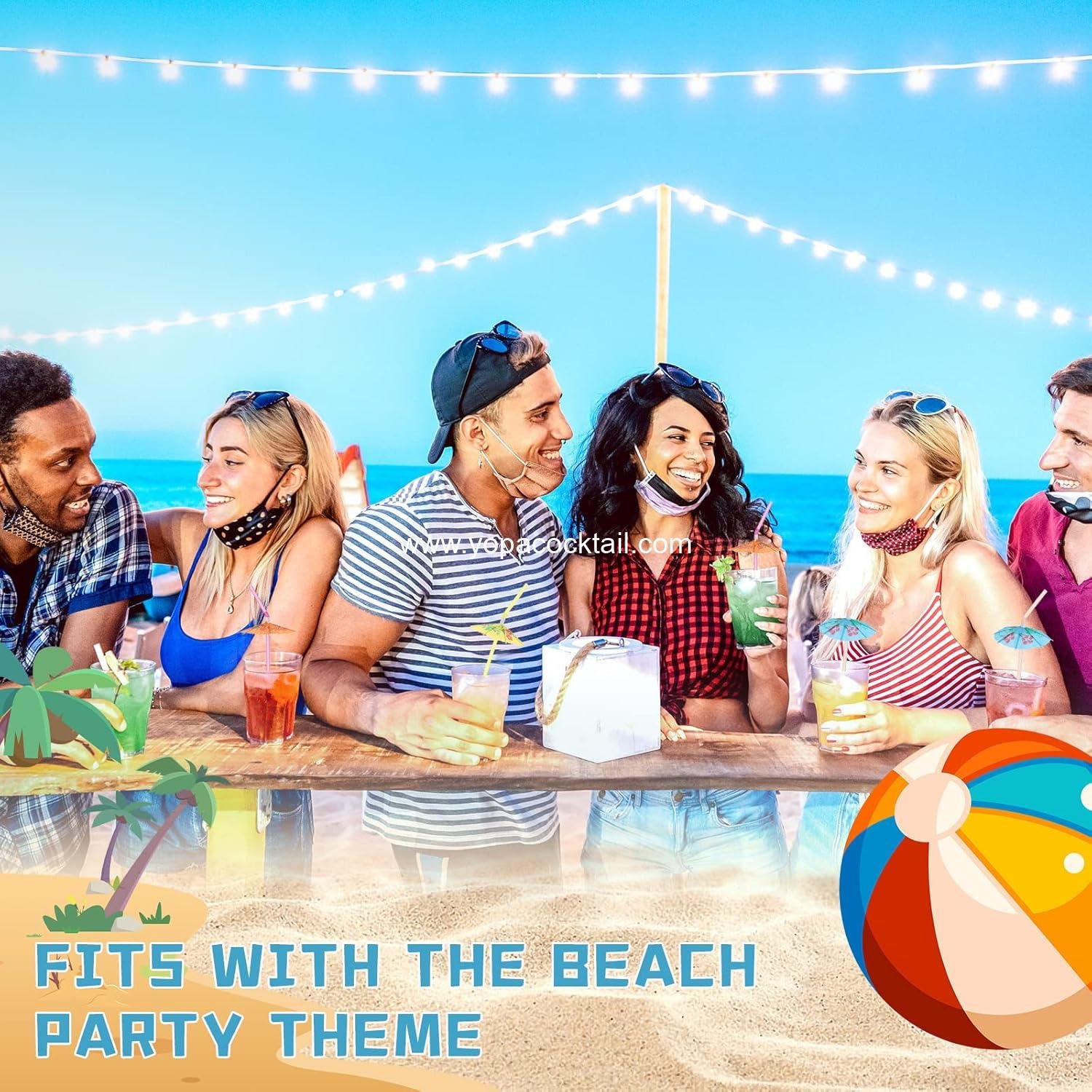 Wholesale 500 Pcs Disposable Umbrella Cocktail Straws for Summer Beach Luau Parties manufacturer Wholesale 500 Pcs Disposable Umbrella Cocktail Straws for Summer Beach Luau Parties manufacturer