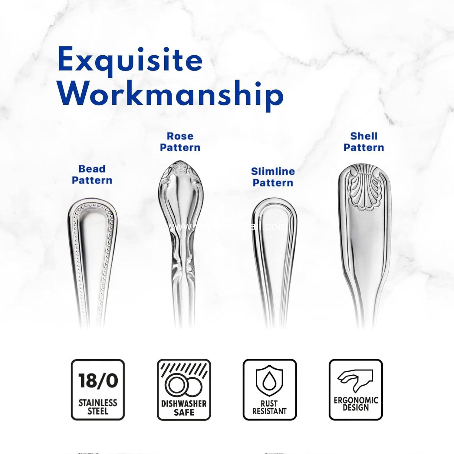 Wholesale 6-Inch Oyster Fork Set 12pcs 18/0 Stainless Steel Oyster Utensil supplier
