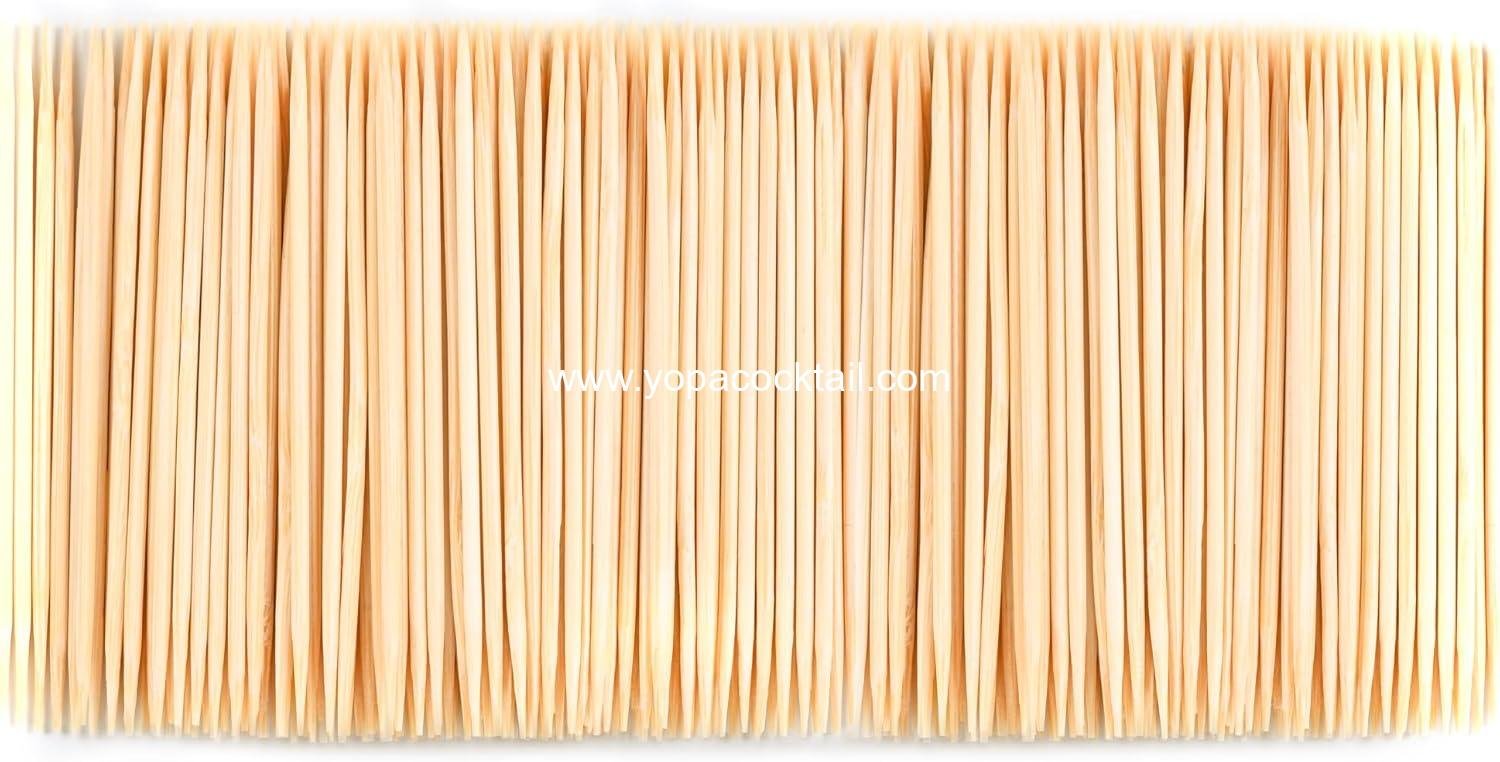 OEM 1000 Count Bamboo Toothpicks Round Double-Pointed Wooden for Appetizers Barbecue Fruits Teeth Cleaning manufacturer OEM 1000 Count Bamboo Toothpicks Round Double-Pointed Wooden for Appetizers Barbecue Fruits Teeth Cleaning manufacturer