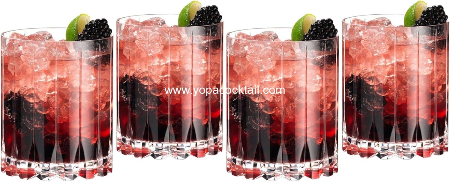Wholesale Double Rocks Glass Set of 4 - Perfect for Cocktails and Whiskey, Customizable Options Available - Supplier Wholesale Double Rocks Glass Set of 4 - Perfect for Cocktails and Whiskey, Customizable Options Available - Supplier