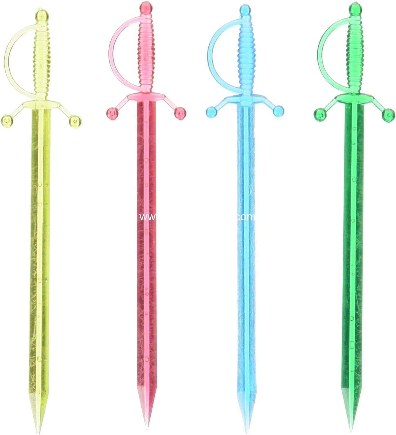 Wholesale Sword Cocktail Picks - Assorted (Box of 250) - Supplier