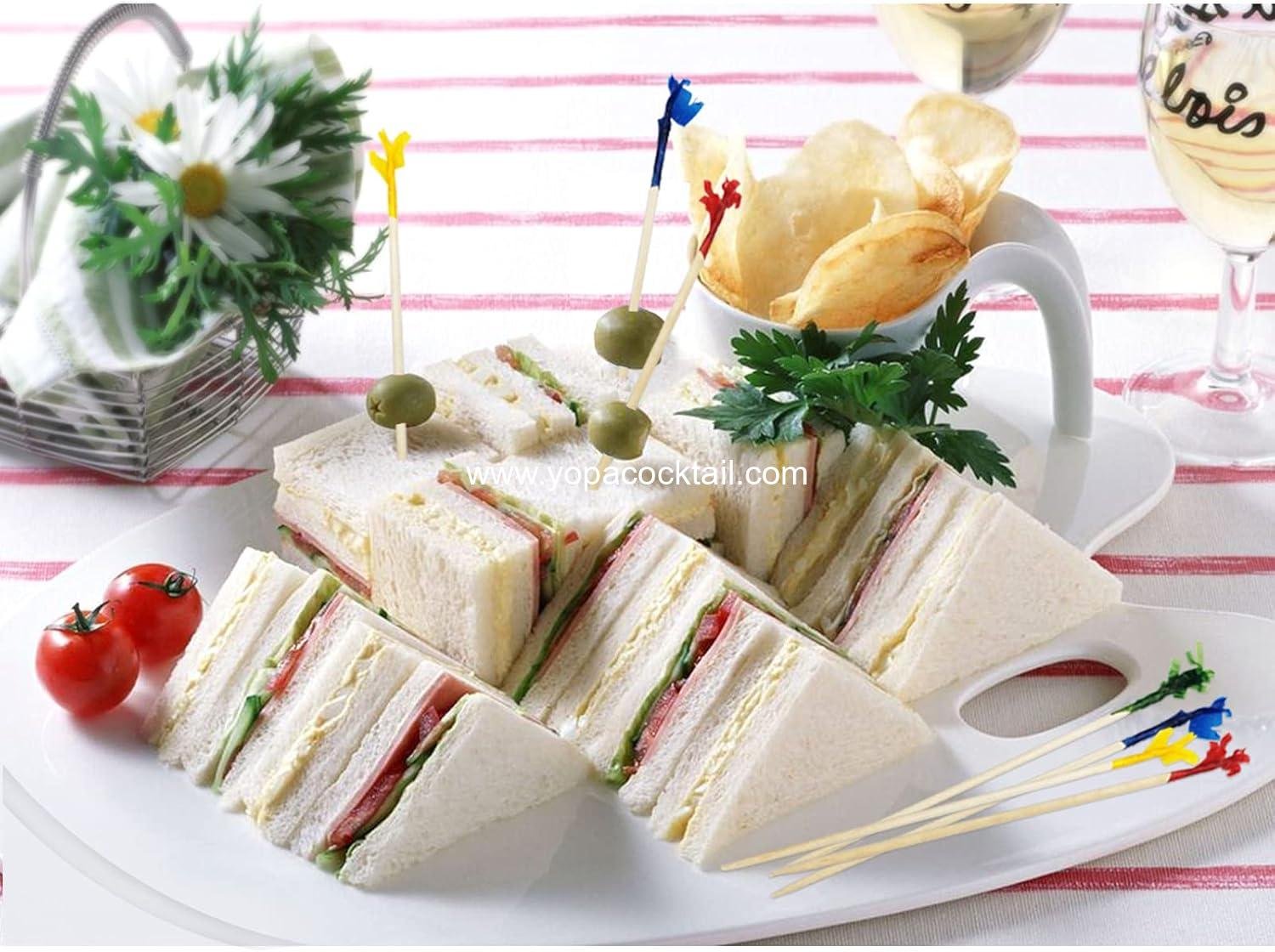 Wholesale 4 Inch Decorative Frill Wood Toothpicks Pack of 1000 for Appetizers Fruit Cocktails and Parties supplier Wholesale 4 Inch Decorative Frill Wood Toothpicks Pack of 1000 for Appetizers Fruit Cocktails and Parties supplier