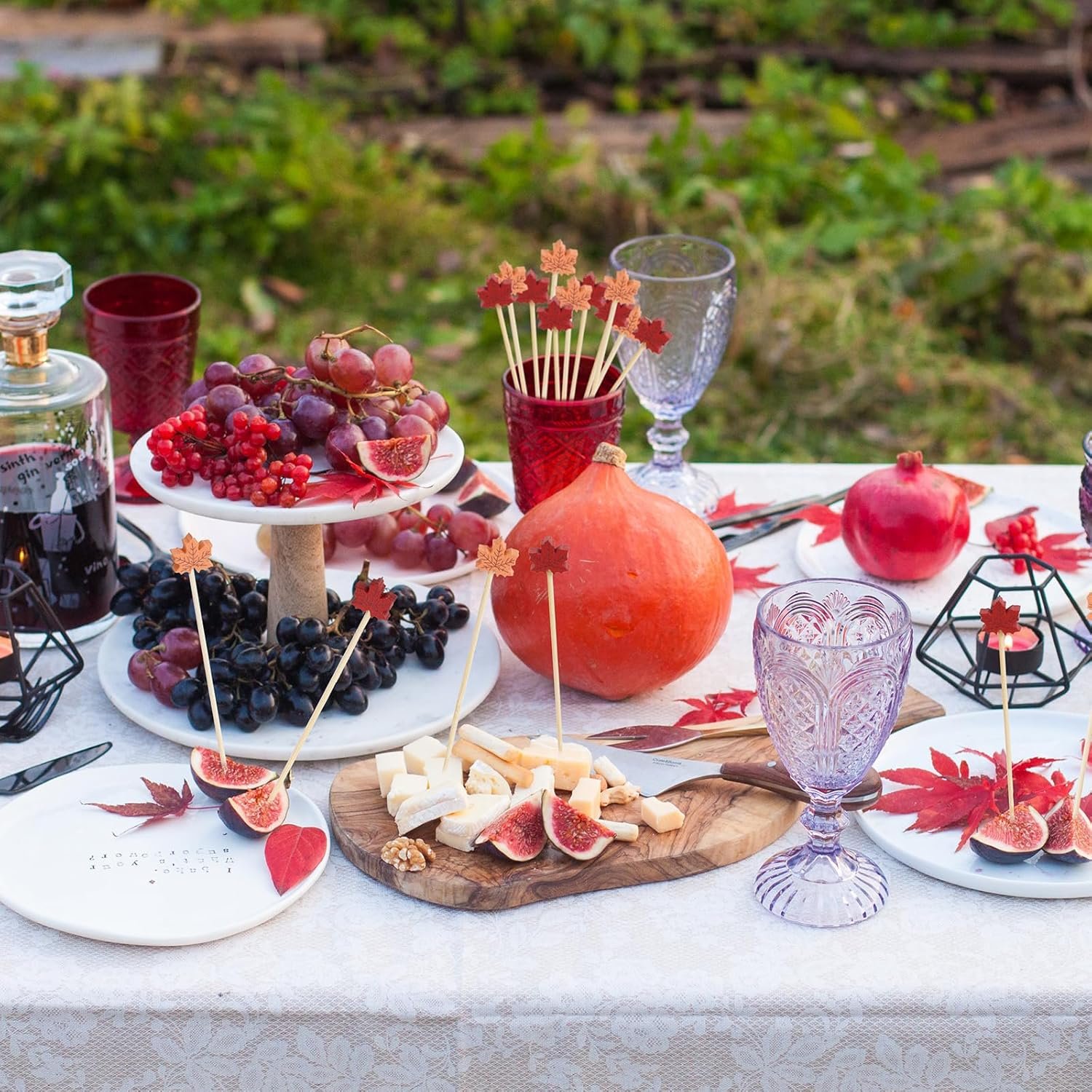 Wholesale 5 Inch Long Red Orange Maple Leaves Bamboo Cocktail Picks Fancy Toothpicks Appetizer Garnish Fruit Skewers Fall Thanksgiving Party Drinks 100 Counts Supplier Wholesale 5 Inch Long Red Orange Maple Leaves Bamboo Cocktail Picks Fancy Toothpicks Appetizer Garnish Fruit Skewers Fall Thanksgiving Party Drinks 100 Counts Supplier