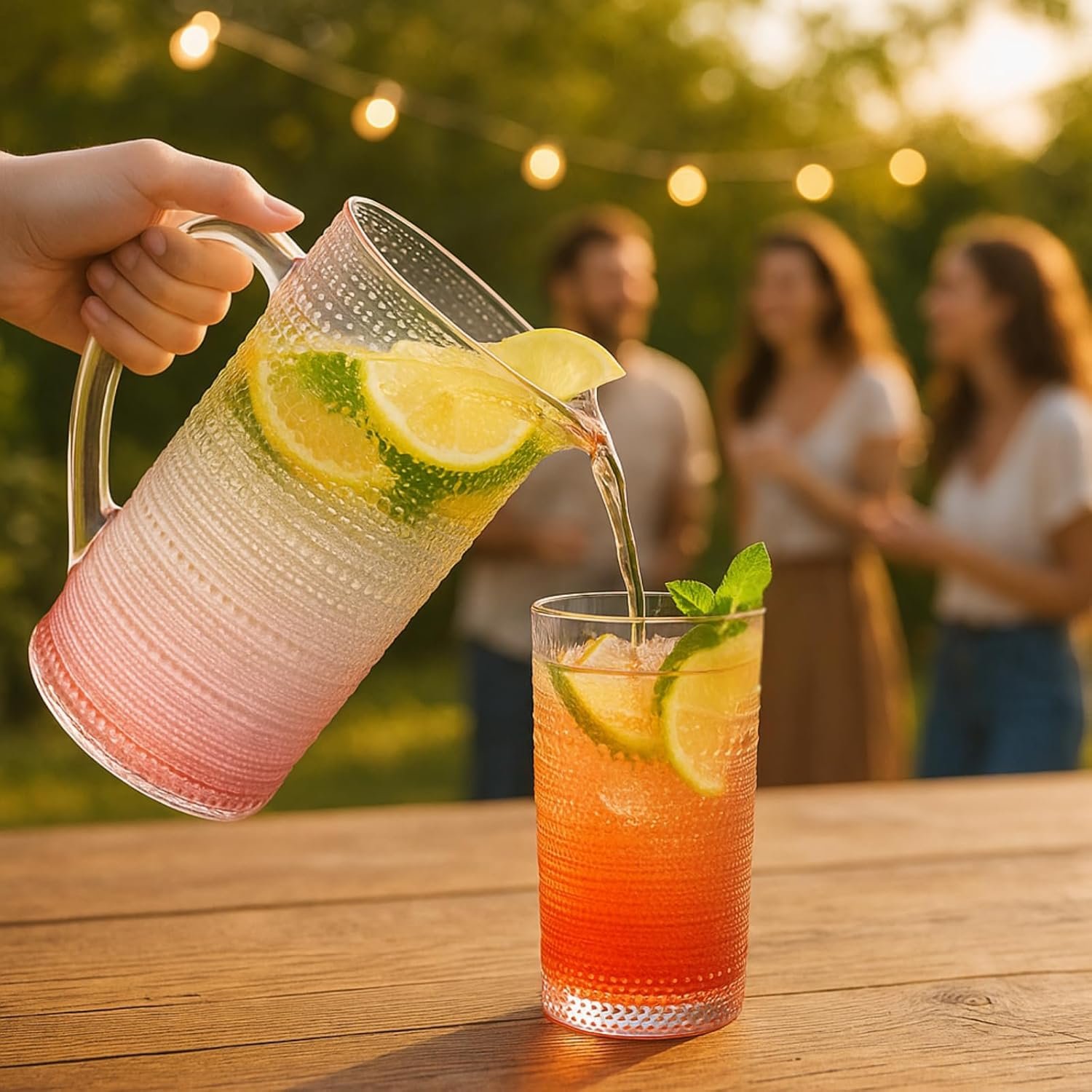 OEM Blush Pink Hobnail Heavy Duty Glass Pitcher Beverage Dispenser 2.5 Quart 82oz Cocktails Juices Water Lemonade Iced Tea Milk Coffee Parties Fridge Supplier OEM Blush Pink Hobnail Heavy Duty Glass Pitcher Beverage Dispenser 2.5 Quart 82oz Cocktails Juices Water Lemonade Iced Tea Milk Coffee Parties Fridge Supplier